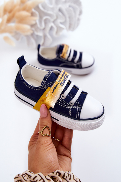 Дитячі низькі кросівки BIG STAR JJ374077 Navy