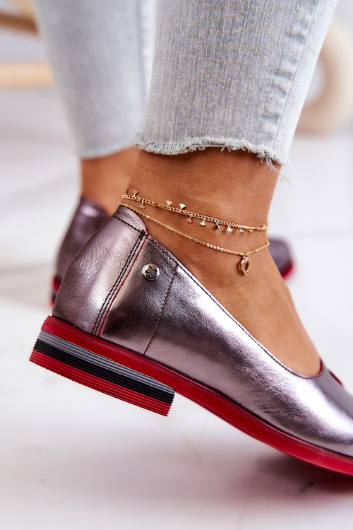 Жіноче шкіряне взуття Maciejka Silver 05035-42