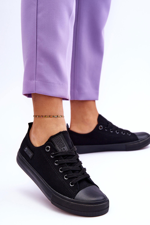 Жіночі низькі кросівки Big Star KK274009 Чорні