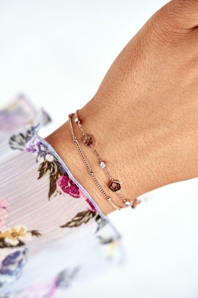 Жіночий браслет Celebrity Pink Gold Clover