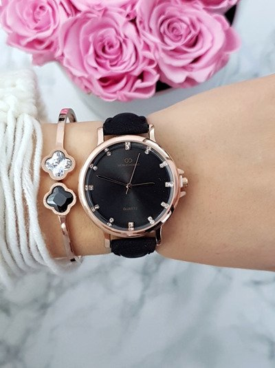 Жіночий годинник Giorgio & Dario Sterry Black