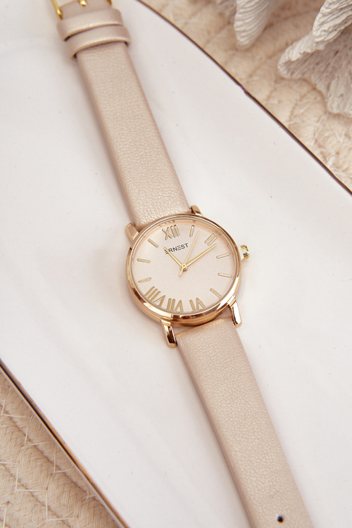Золотий жіночий годинник Ernest E97316