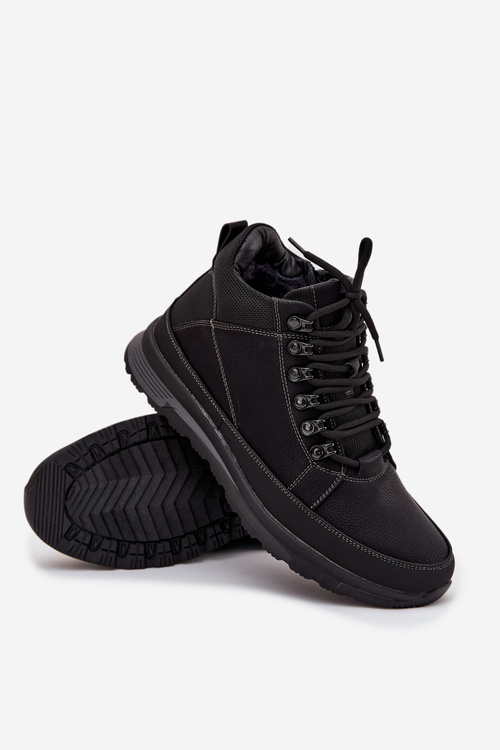 Чоловічі туристичні черевики з ізоляцією Чорний Wivelle