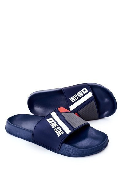 Чоловічі тапочки Big Star HH174837 Navy Blue