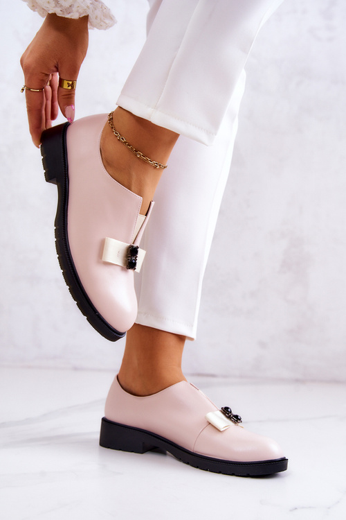 Жіночі сліпони з декором бежеві Janelle