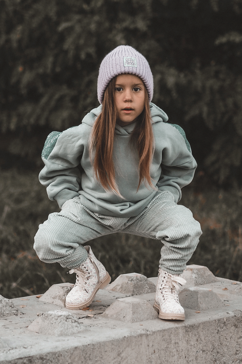 Дитячі чоботи Dolida на блискавці на підкладці бежеві