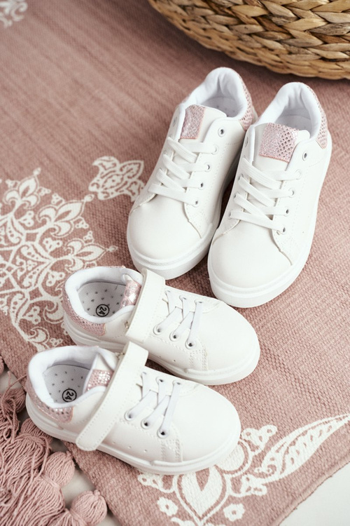 Дитяче спортивне взуття на липучці Біла Ілонка