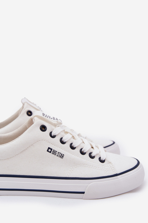 Низькі Чоловічі Кросівки Big Star NN174017 Білі