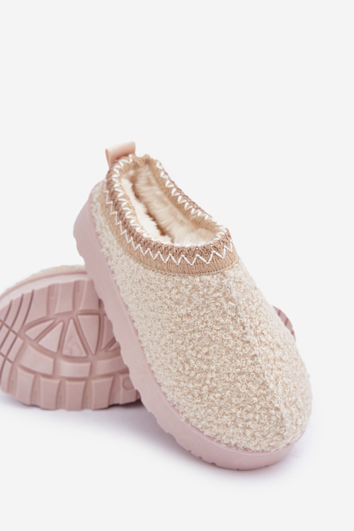 Дитячі Сніговики З Вовною Типу Ягня Світло-бежеві Selathiel