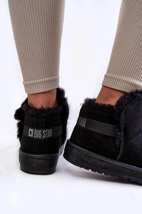 Жіночі зимові черевики Big Star KK274622 Чорні