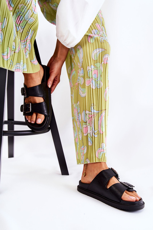 Класичні жіночі тапочки Black Weston