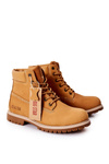 Шкіряні черевики Trappers Big Star II174264 Camel