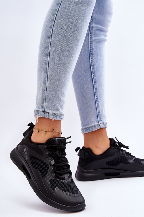 Жіноче спортивне взуття Кросівки Big Star LL274372 Чорні