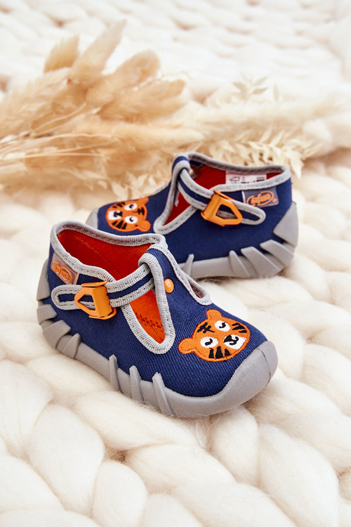 Взуття Befado тапочки Tiger 110P462 Navy