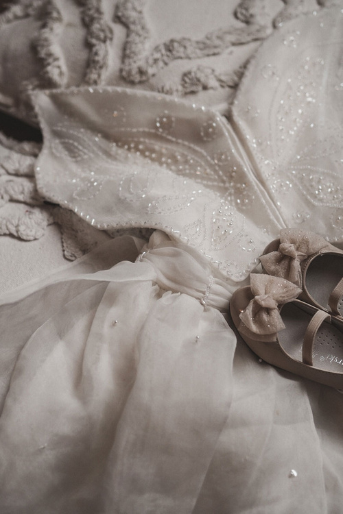 Дитячі лаковані балетки з бантом Бежеві Zolly