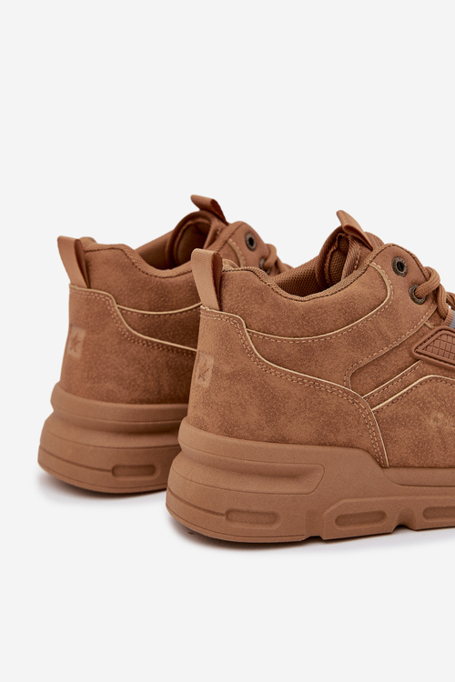 Чоловічі кросівки Big Star SS174281 HI-POLY SYSTEM Світло-коричневі