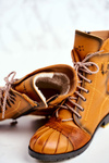 Чоботи жіночі Maciejka Warm Leather Yellow 03961-07