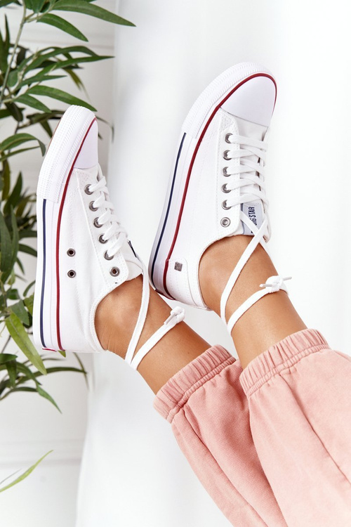 Жіночі класичні низькі кросівки Big Star DD274336 Білі