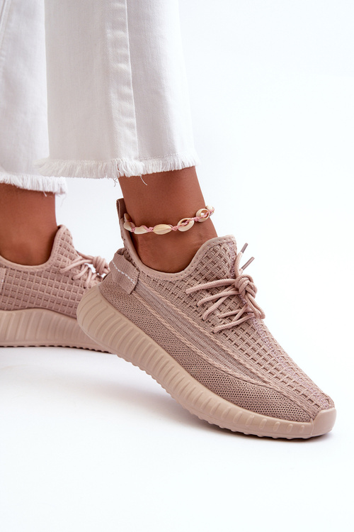 Жіноче рожеве спортивне взуття Nelmarie з тканини