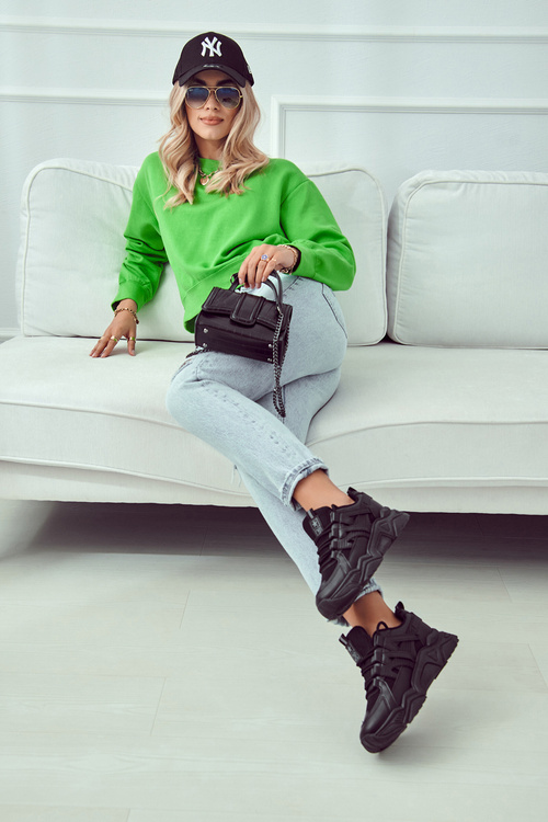 Жіноче спортивне взуття Кросівки Чорні Daren