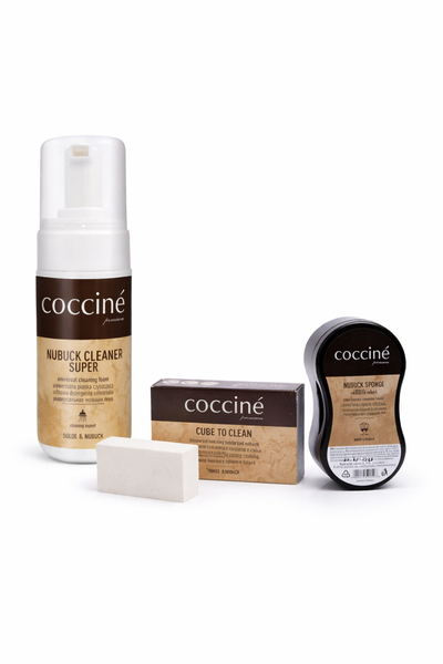 Губка для чищення Coccine із замші та нубуку