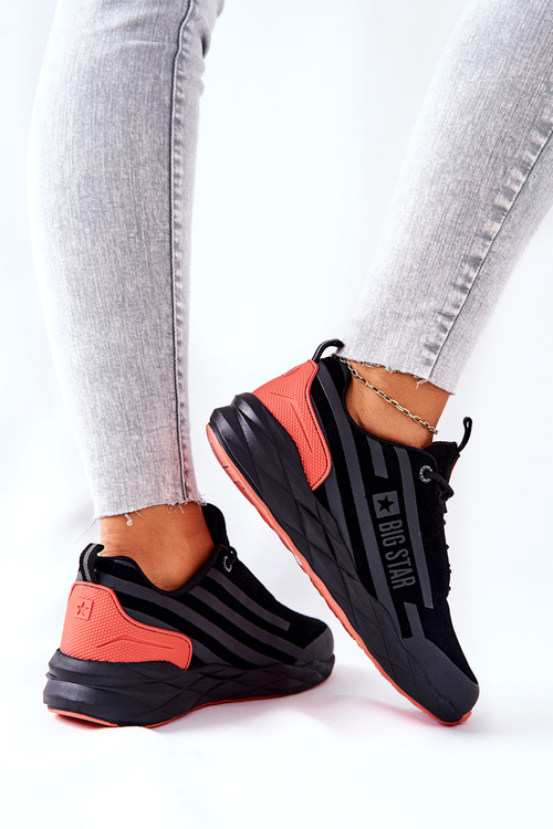 Шкіряне спортивне взуття Big Star II274460 Чорний