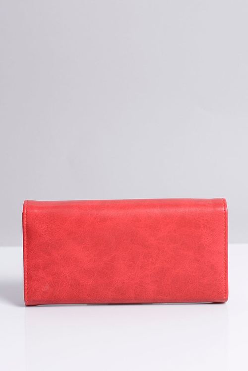 Великий жіночий червоний гаманець