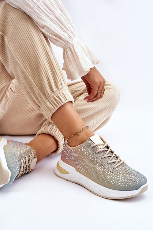 Жіночі кросівки з цирконами різнокольоровий Raiden