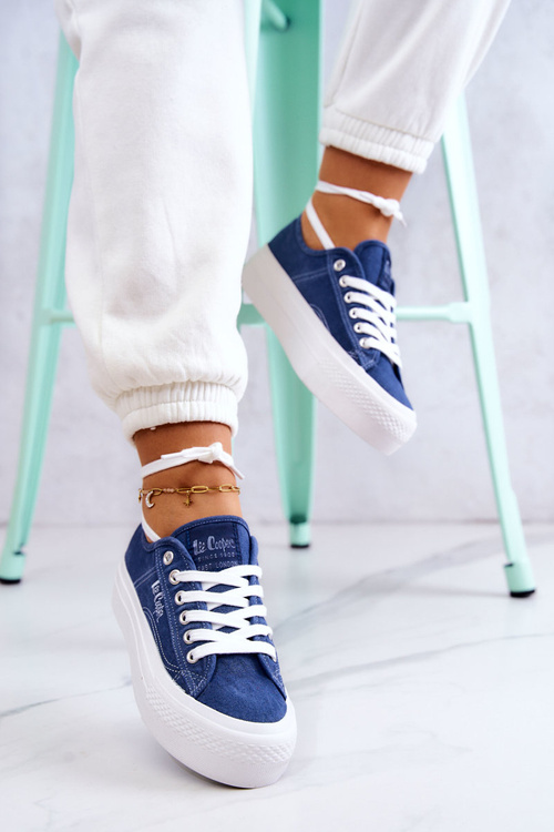 Жіночі кросівки Lee Cooper LCW-22-31-0834L Сині