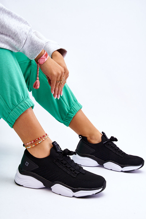 Жіноче спортивне взуття без сліпів Memory Foam System Big Star LL274A146 чорний