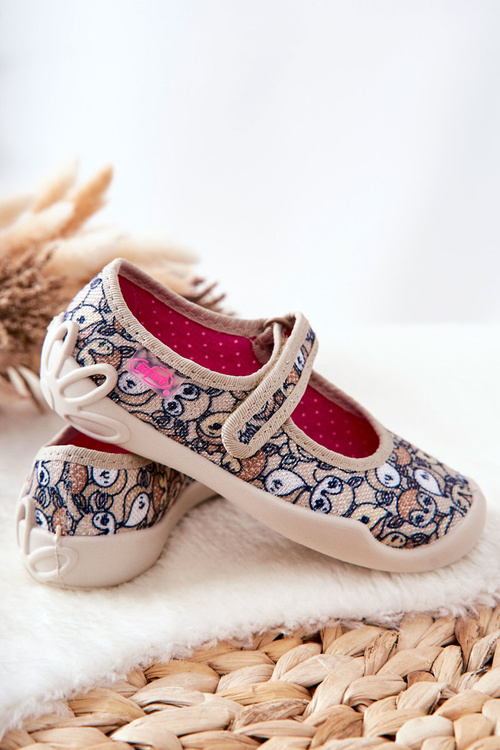 В'єтнамки Ballerinas Befado Deer 114X467 Beige