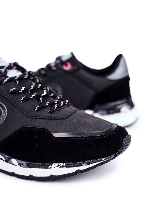 Чоловіче спортивне взуття Cross Jeans чорний GG1R4027C