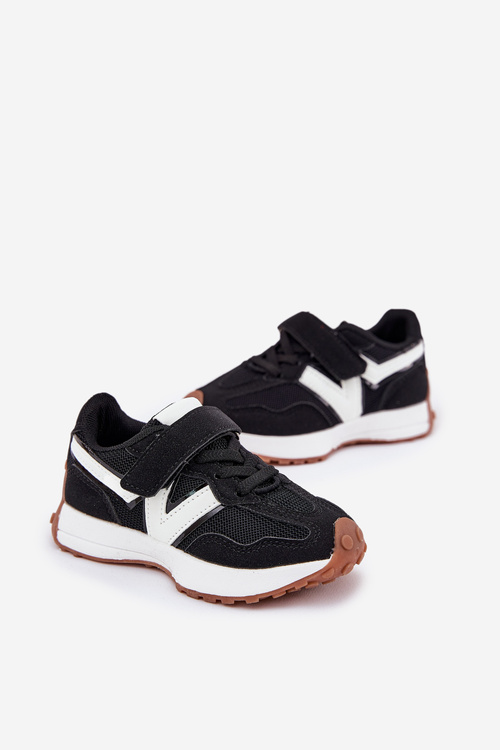 Дитячі Кросівки На Велкро Чорні Tezzu