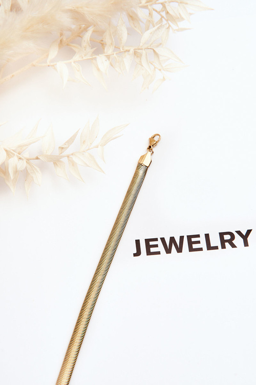 Елегантний регульований жіночий браслет золото