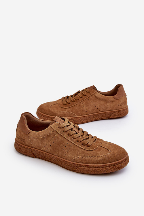 Чоловічі замшеві кросівки Big Star NN174186 Camel