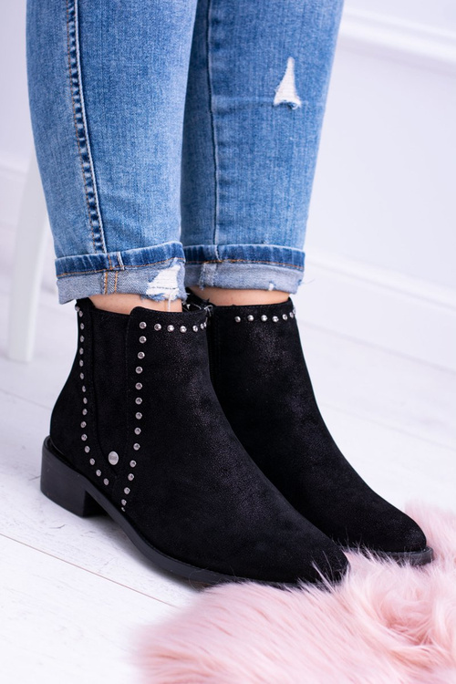 Чорні жіночі черевики Big Star на шпильці BB274529