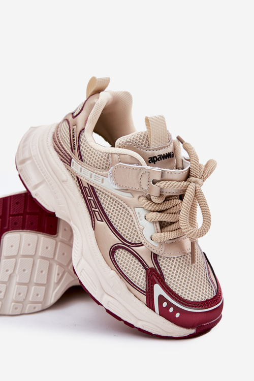 Легкі Дитячі Кросівки На Грубій Підошві Золоті Xairana