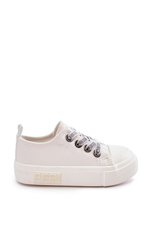 Дитячі шкіряні кросівки BIG STAR KK374060 Білі