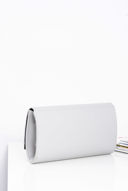 Жіноча сіра польська сумочка з елегантним клатчем