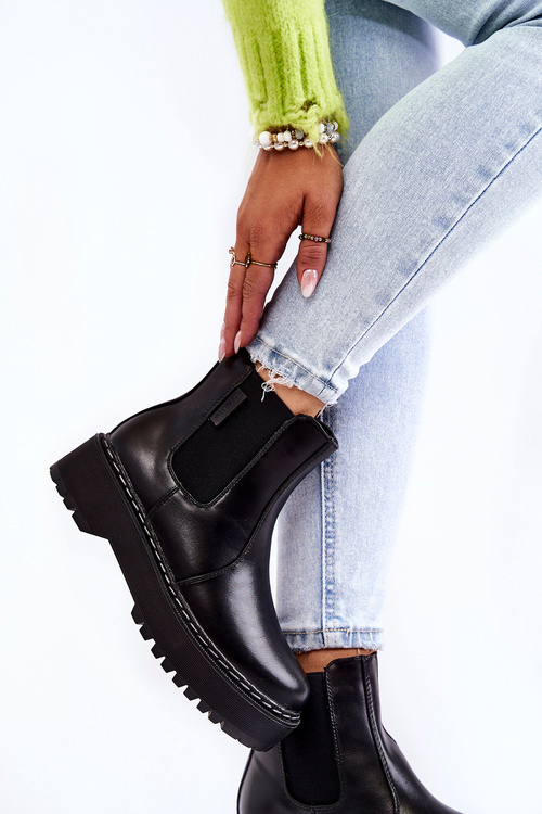 Теплі слипони Big Star II274101 Чорні