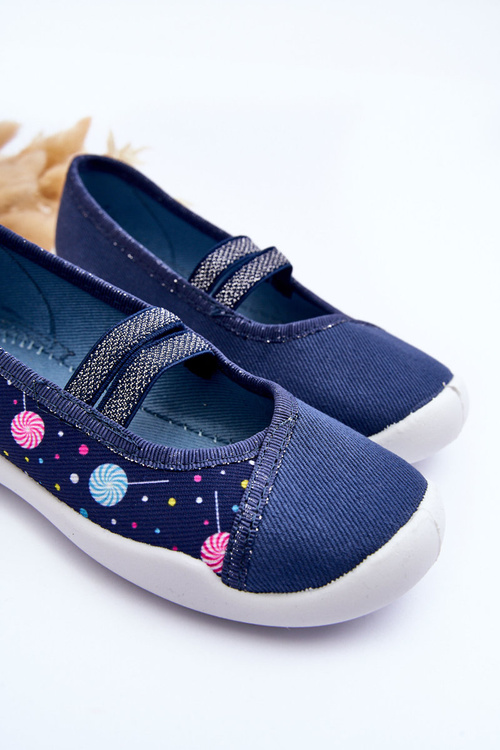 Балетки Тапочки Befado 116X316 Темно-синій