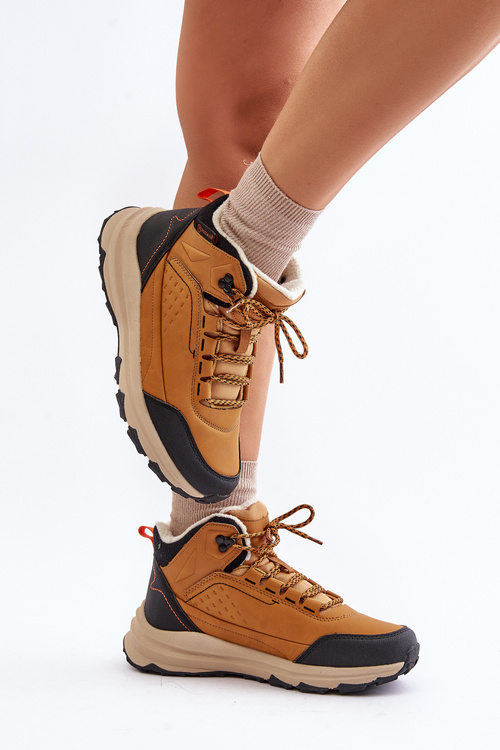 Утеплене трекінгове взуття для молоді McKeylor 14011 Camel