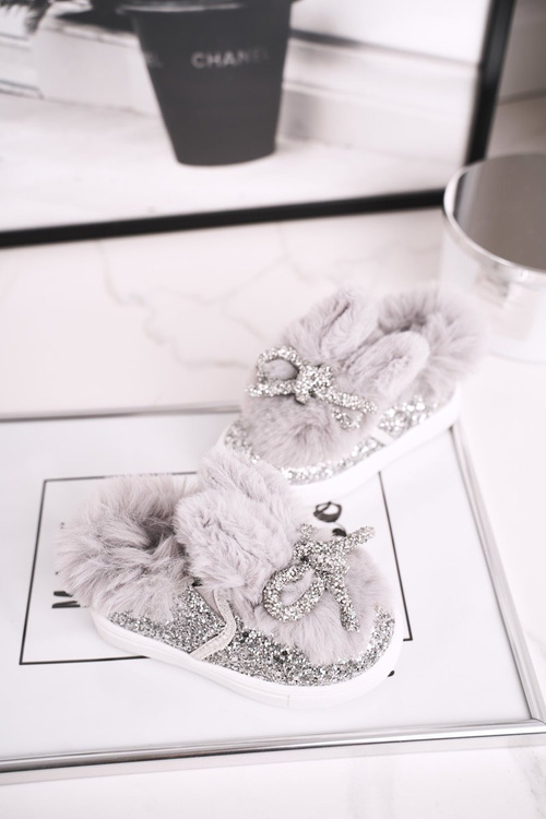 Дитячі кросівки теплі сірі Mumi