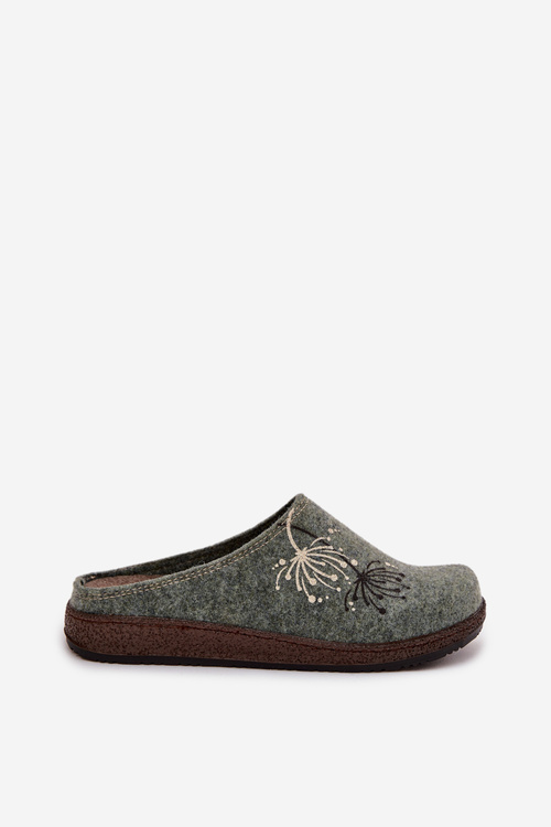 Жіноче домашнє взуття тапочки Inblu NL000011 Зелений