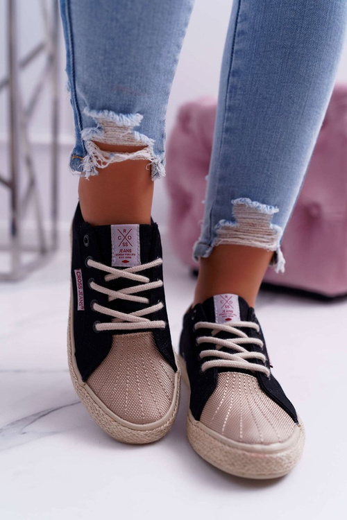 Жіночі кросівки Cross Jeans чорні DD2R4093