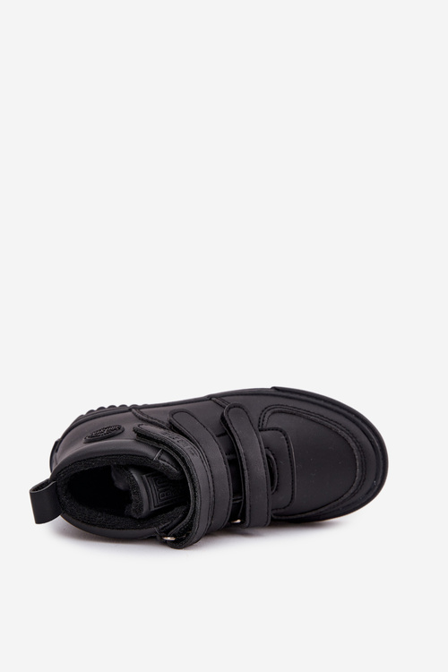 Утеплені кросівки для дітей на липучках Big Star SS374070 Чорні