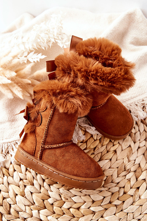 Дитячі утеплені сноуборди з бантами D.KhakiFunky