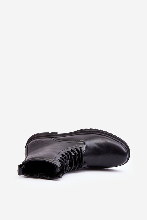 Чоботи на блискавці з флісовою підкладкою Чорні Big Star MM174080