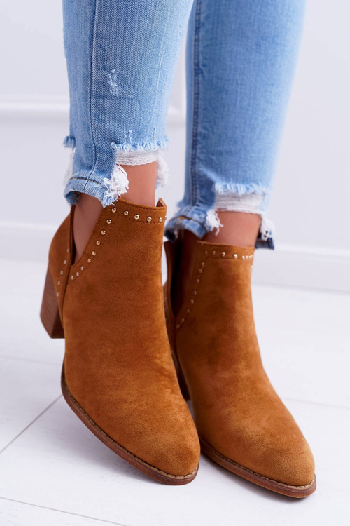 Жіночі чоботи на шпильці з вирізами Camel ManiMani