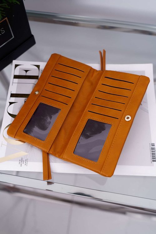 Жіночий гаманець Large Camel із засувкою